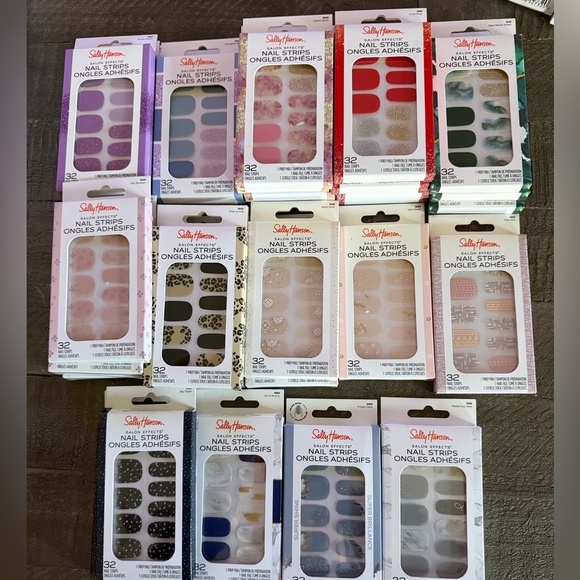 Sally Hansen Other - 4 pack Sally Hansen Nail Strips - NWT